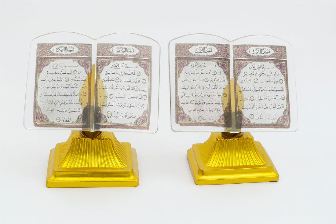 Antiques & Decor (2 Open Book 6x8cm Quran)