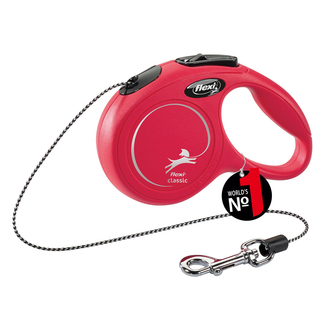 Flexi New Classic XS Cord 3m red