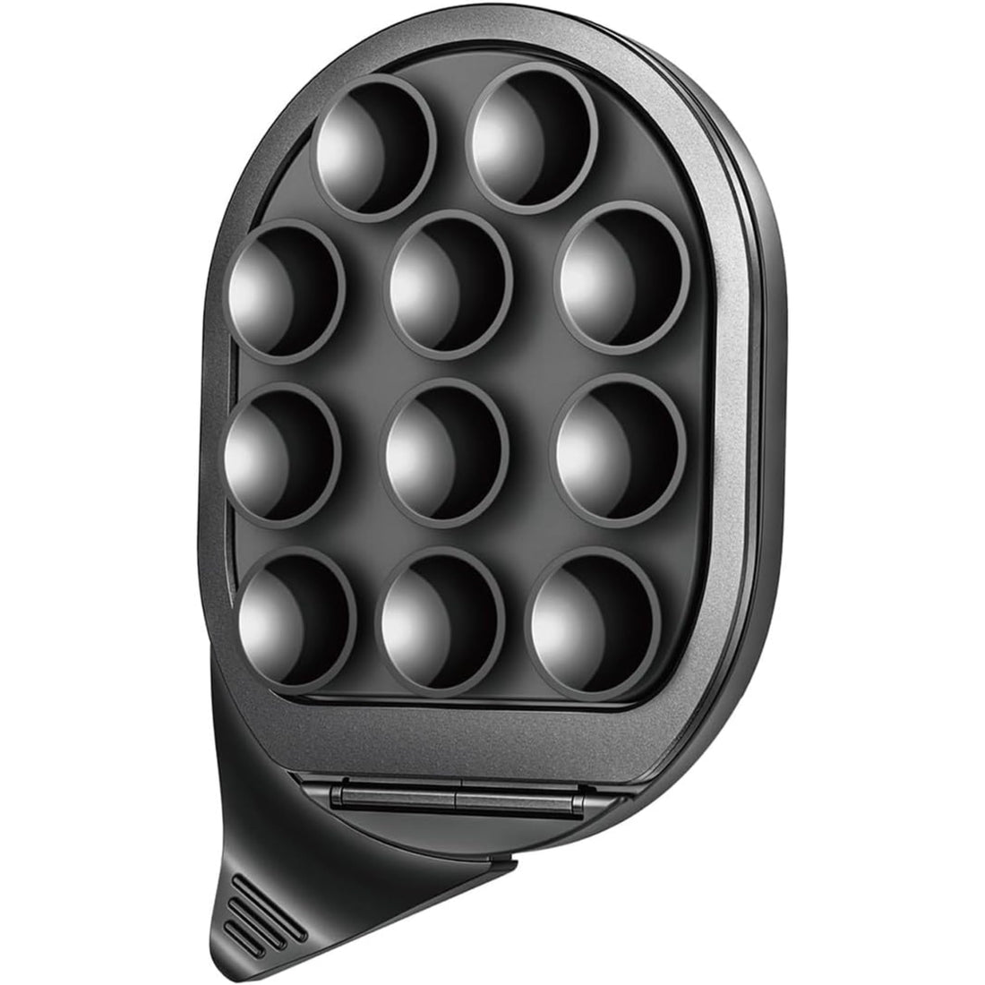 Joyroom JR-ZS418 Magnetic Suction Phone Mount; Strong N52 Neodymium Magnets & 360° Rotation; Professional Foldable Secure Holder for 4.7-7.0" Phones – Black.