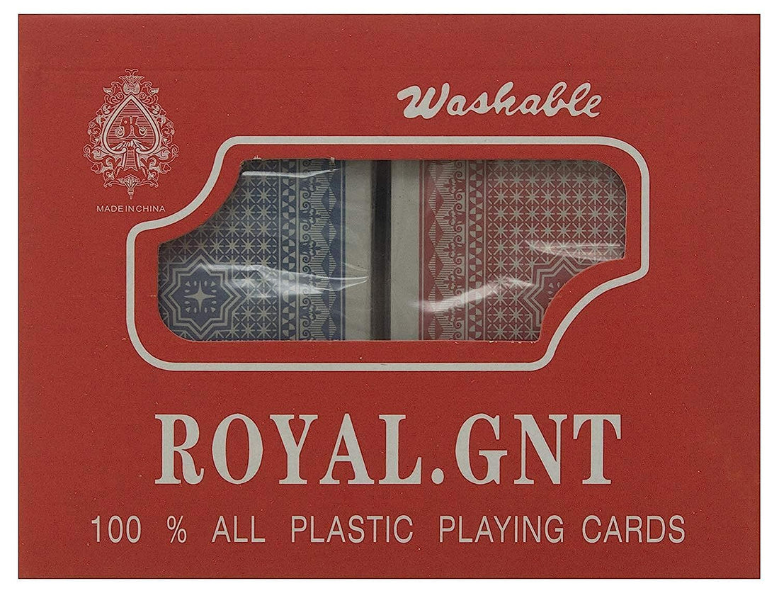 Generic Plastic Playing Cards, Multi Color