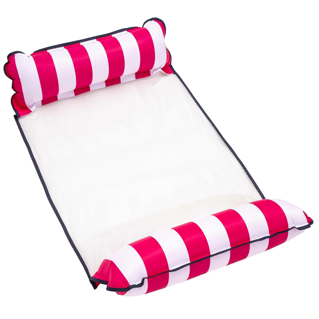 Aqua 4-in-1 Monterey Pool Hammock & Float, 50% Thicker, Patented Non-Stick PVC- Pink