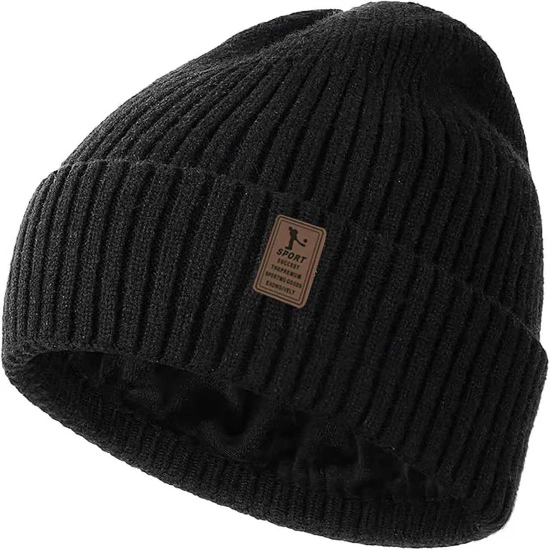 Maxmana Secret Knit Beanie Hats Winter Men Women Warm Knit Earflap Hat Windproof Knitted Skull Cap Earflap Hats For Winter Outdoor Thermal