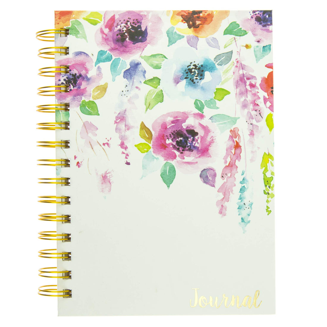 Hanging Flowers - Hard Cover Journal