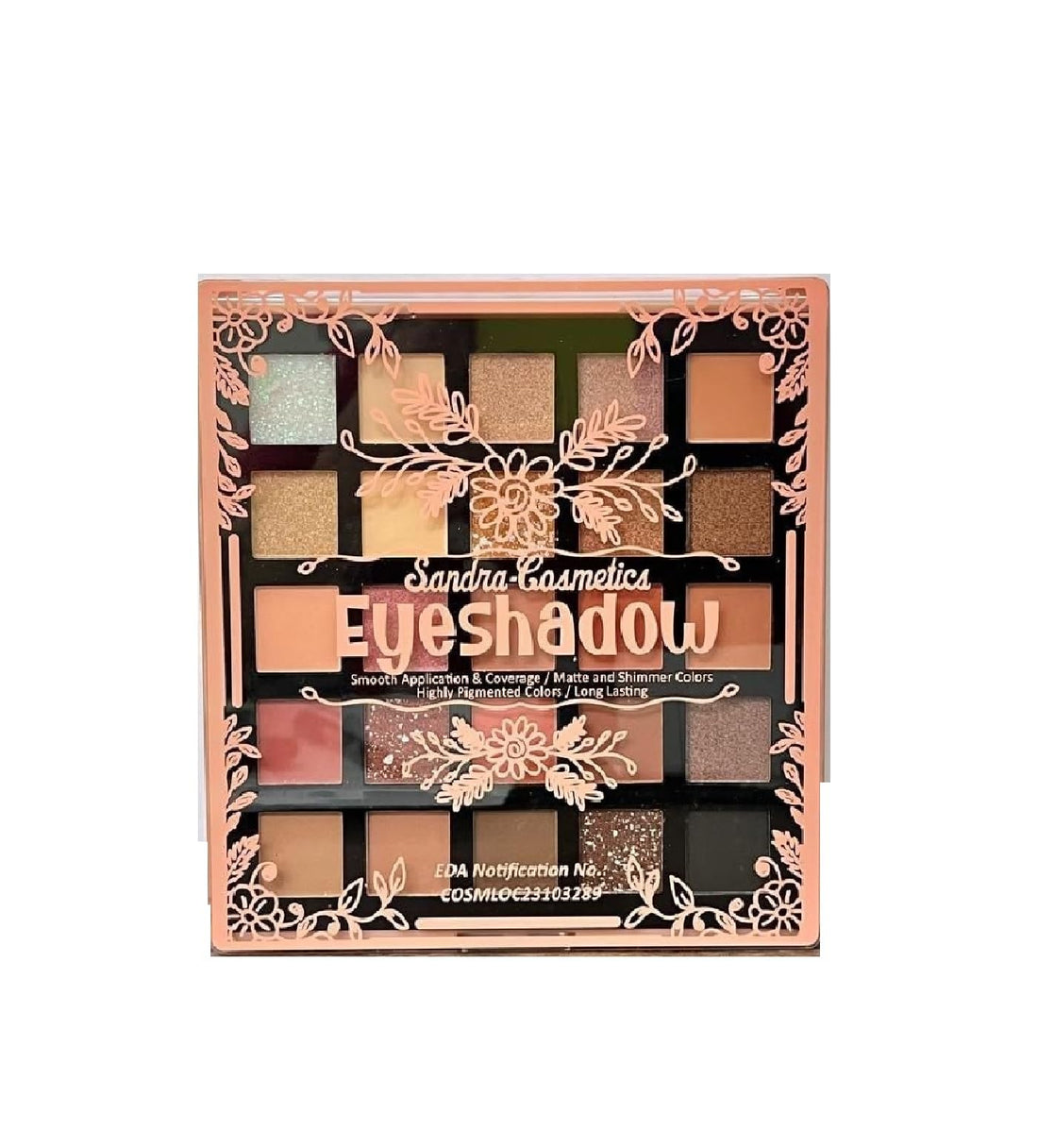 Professional Eyeshadow Palette – Matte & Shimmer, Highly Pigmented - 25 Colors