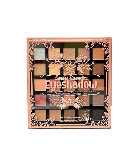 Professional Eyeshadow Palette – Matte & Shimmer, Highly Pigmented - 25 Colors