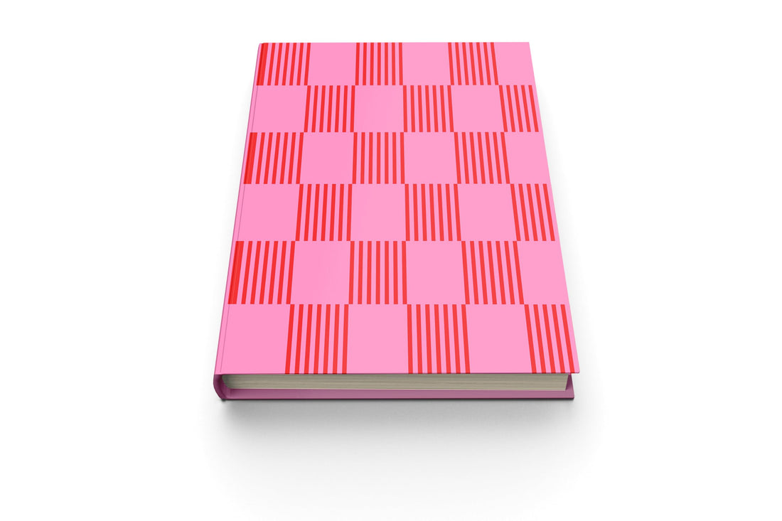 A5 Hardcover sketchbook pink rotato design