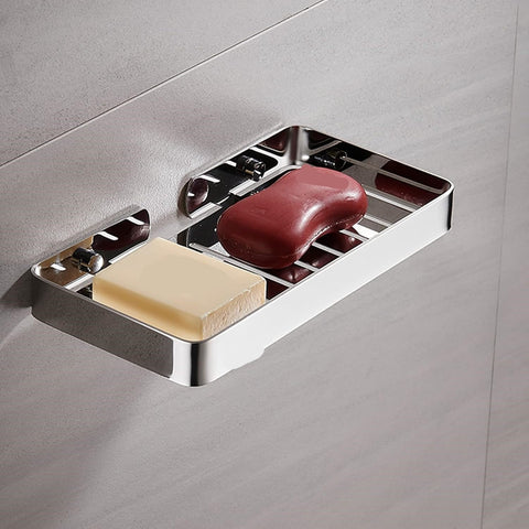 High Quality Stainless Steel Anti-Corrosion Bathroom Caddy with Quick Drain Holes and Strong Screw Fixation Anti-Fall