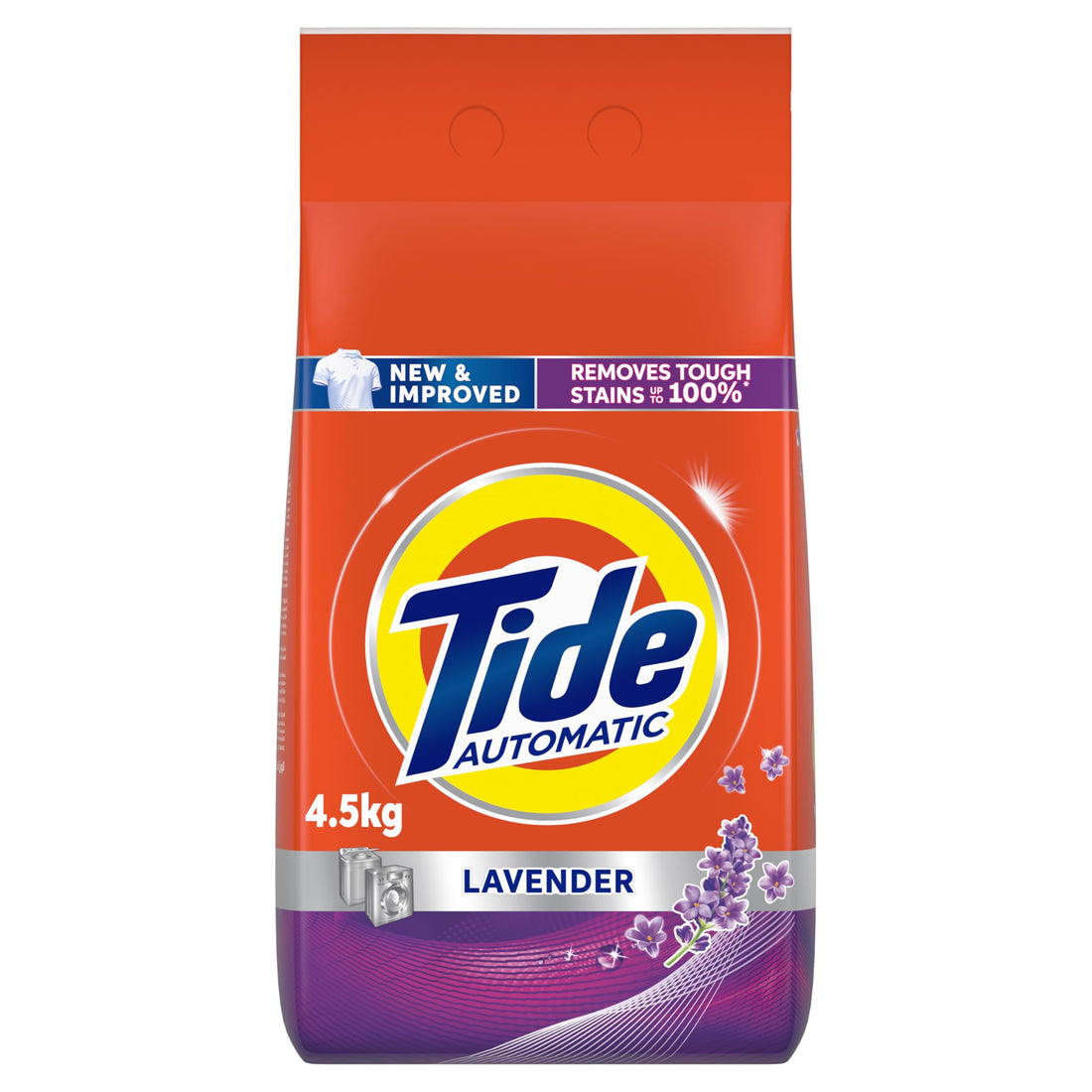 Tide Automatic Detergent Powder Lavender 4.5 KG