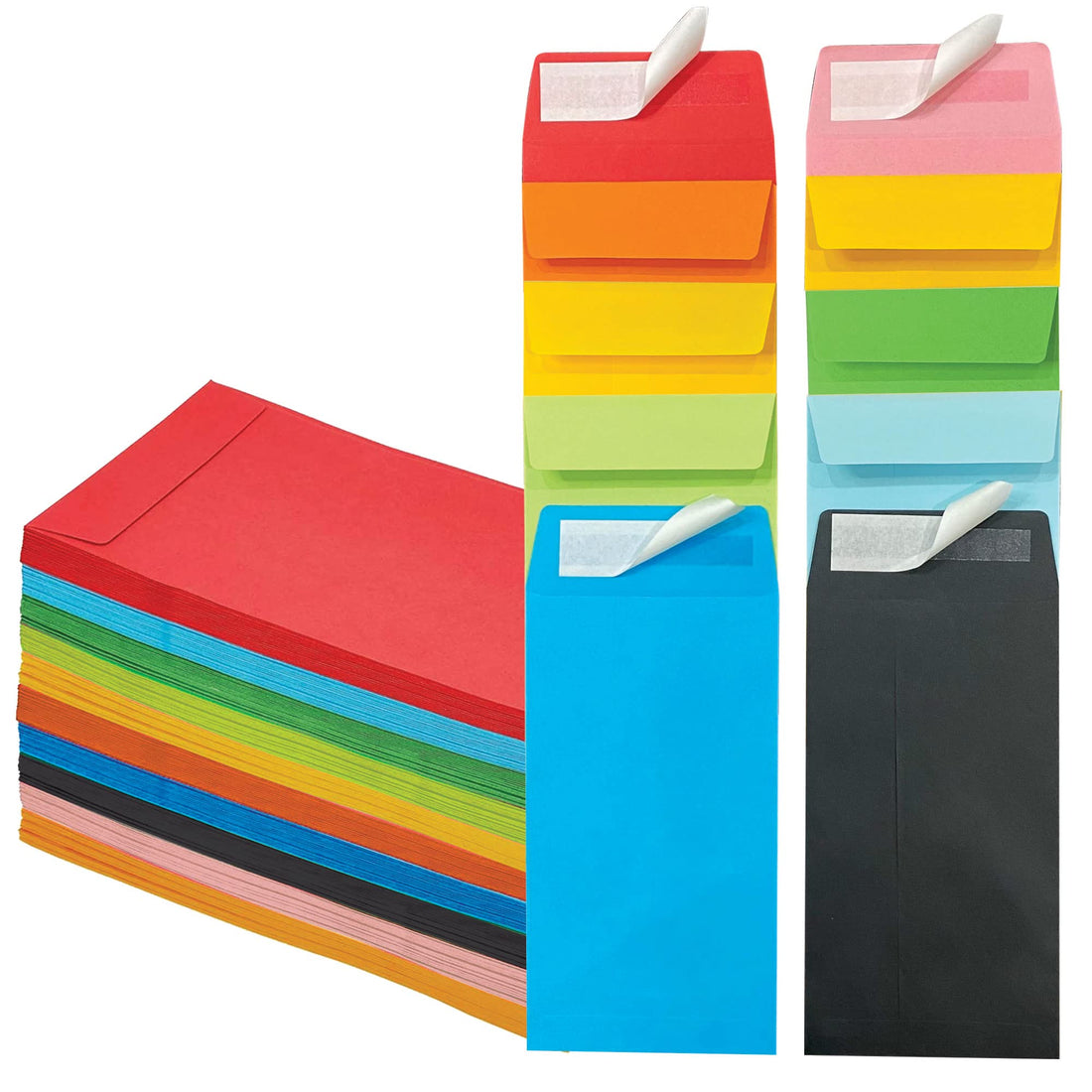 Cash Envelopes - Money Envelopes for Cash - Color Pack