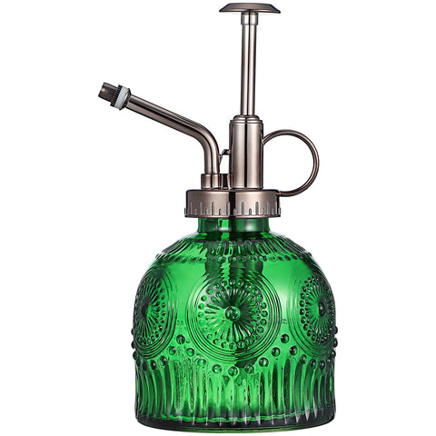 HANABASS Glass Plant Mister Spray Bottle, Plant Mister Fine Mist Garden Sprayer, Pump Spray Bottle, Bonsai Watering Can, Mini Watering Can, Garden Pressure Sprayer For Bonsai Flowers Succulent