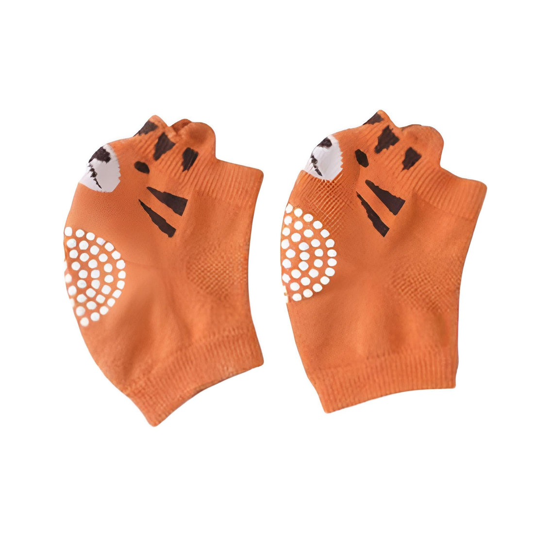 Crawling Pads - Soft Cotton and Polyester Baby Knee Protectors with Cute Animal Design for Infants 0-3 Years Unisex Size 8x11 cm