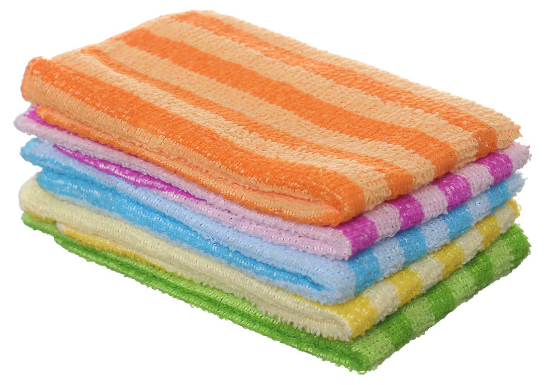 Cleaning Towel Set Of 5 - Multi Color