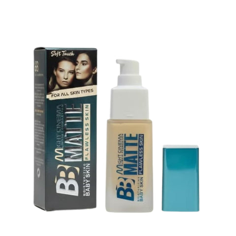 BB Foundation Cream – Flawless Baby Skin Finish – Moisturizing Lightweight Coverage for All Skin Types – Evens Skin Tone, Hydrates and Enhances Natural Glow for Daily Makeup (102)