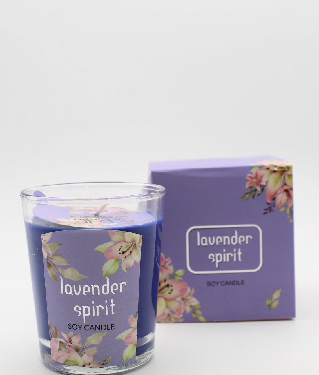 Si Belle Lavender Spirit Soy Candle
