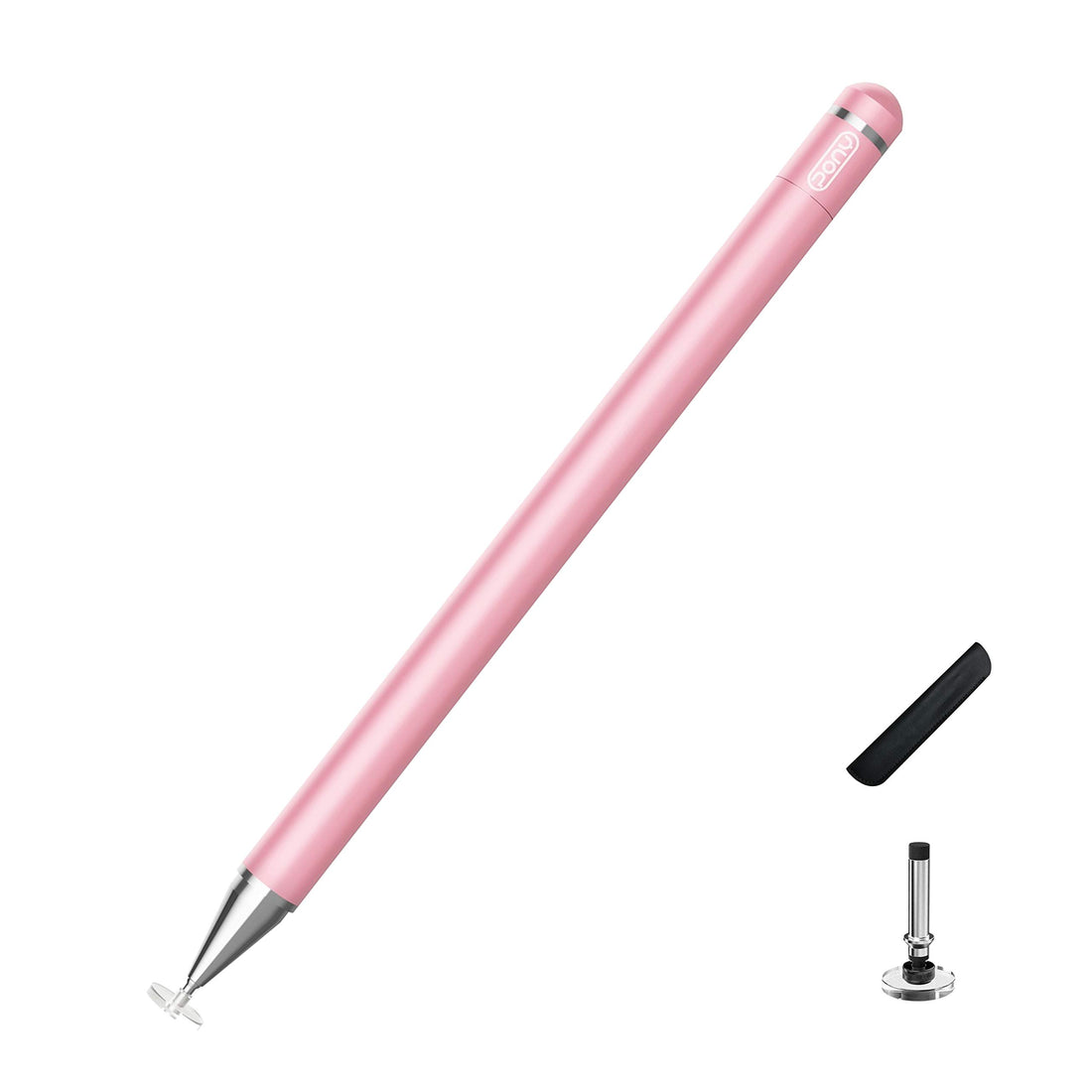 iPad Stylus, PONY Capacitive Pen High Sensitivity & Fine Point Dsic Tip, Magnetism Cover Cap, Universal for Apple/iPhone/Ipad pro/Mini/Air/Android/Microsoft/Surface and Other Touch Screens
