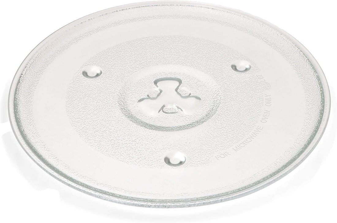 RYELDOM 27 cm glass dish for microwave ovens suitable for various brands and models