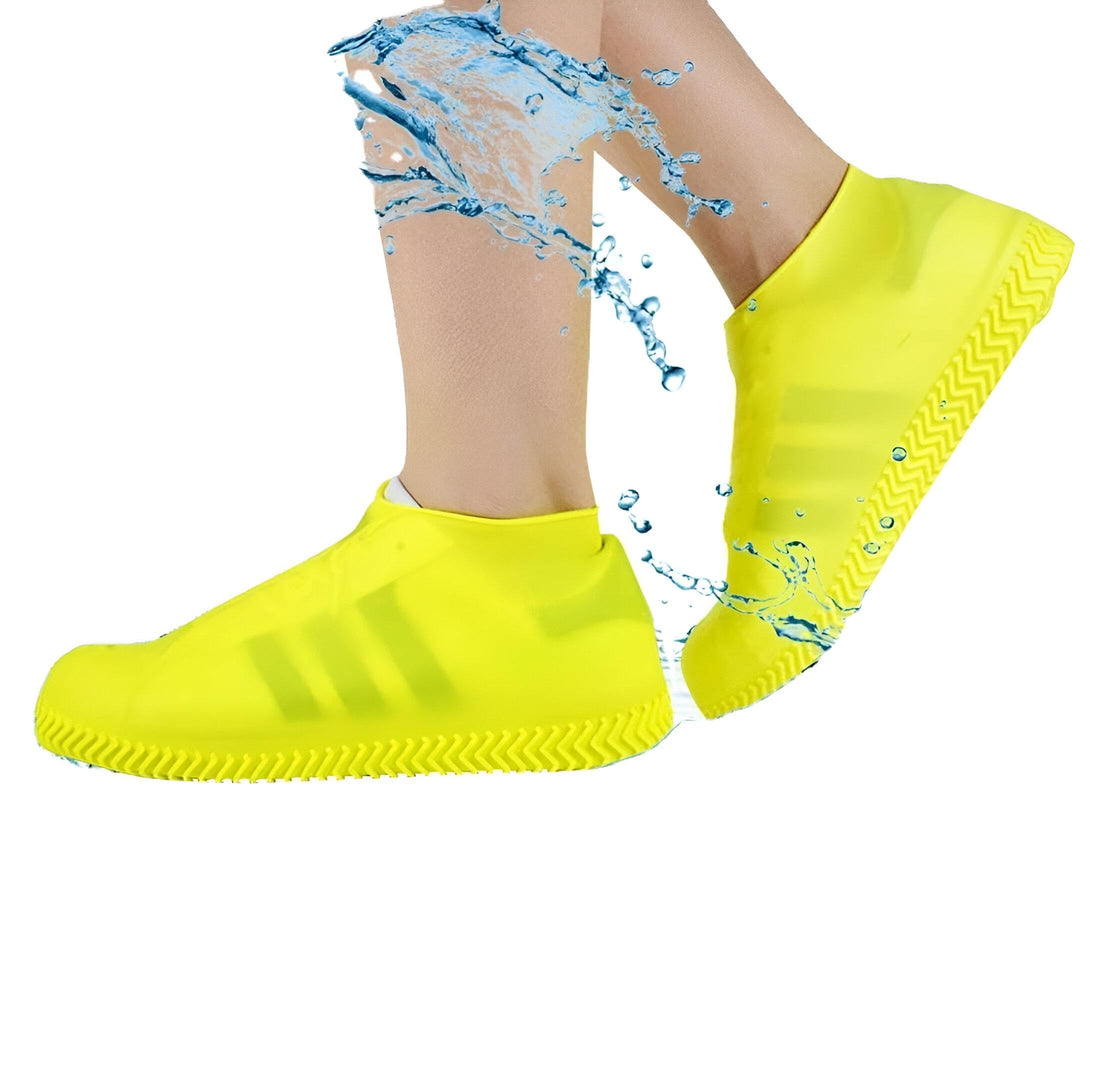 Splash Proof Shoe Covers - Silicone Reusable Booties, Indoor Outdoor Protection