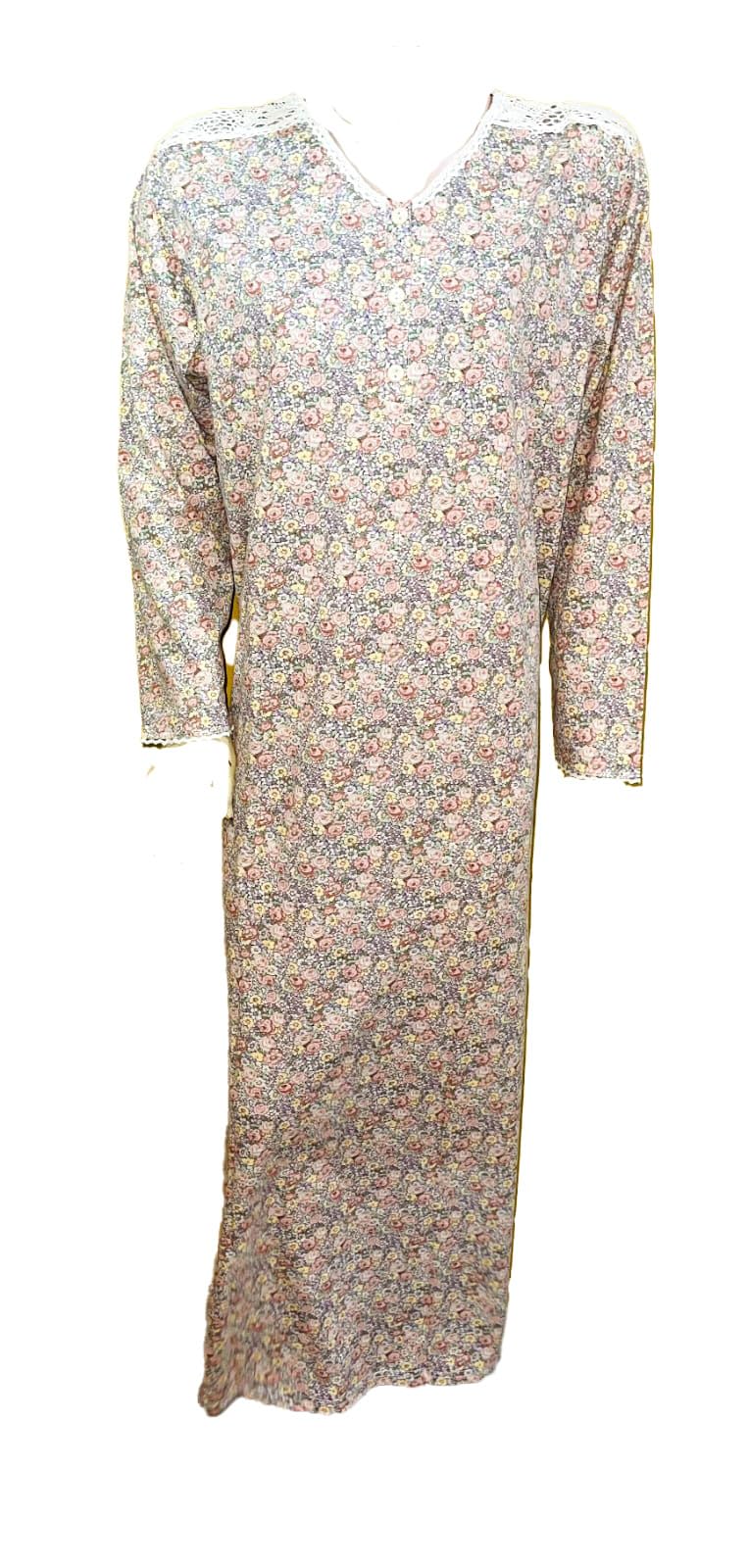9Street Corner Women's Cotton Soft Sleeve Summer Abaya Code A1016