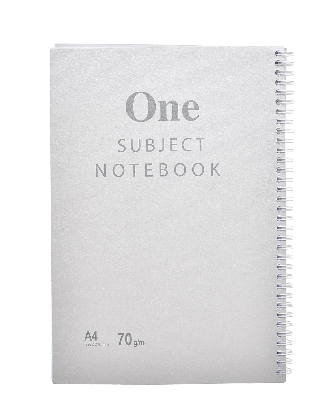 Elmaayergy Metalic Spiral Lined Notebook A4, 100 Sheets Durable Tool That Withstand Daily Use With Eco-Friendly Material