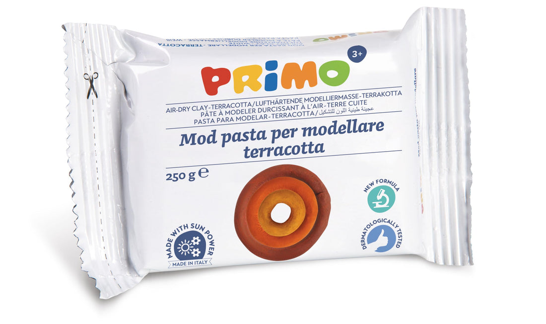 Primo 2865MOD250T Terracota Air-Dry Modelling Clay, 250 gm
