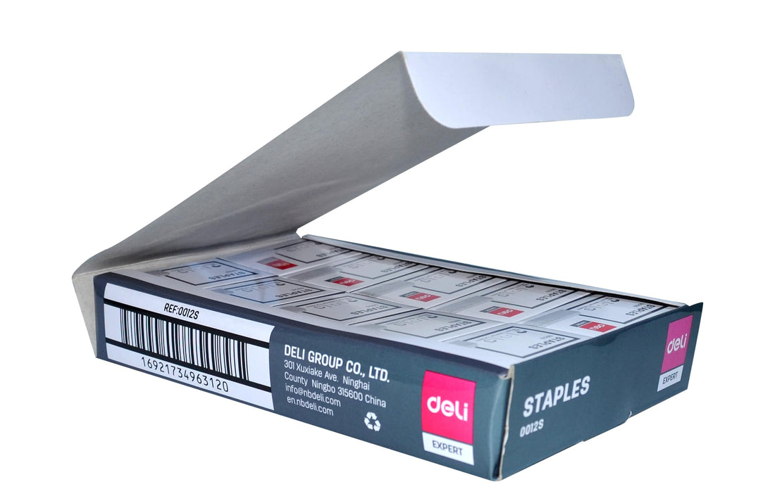 Deli 26/6 staples - 1000 pieces