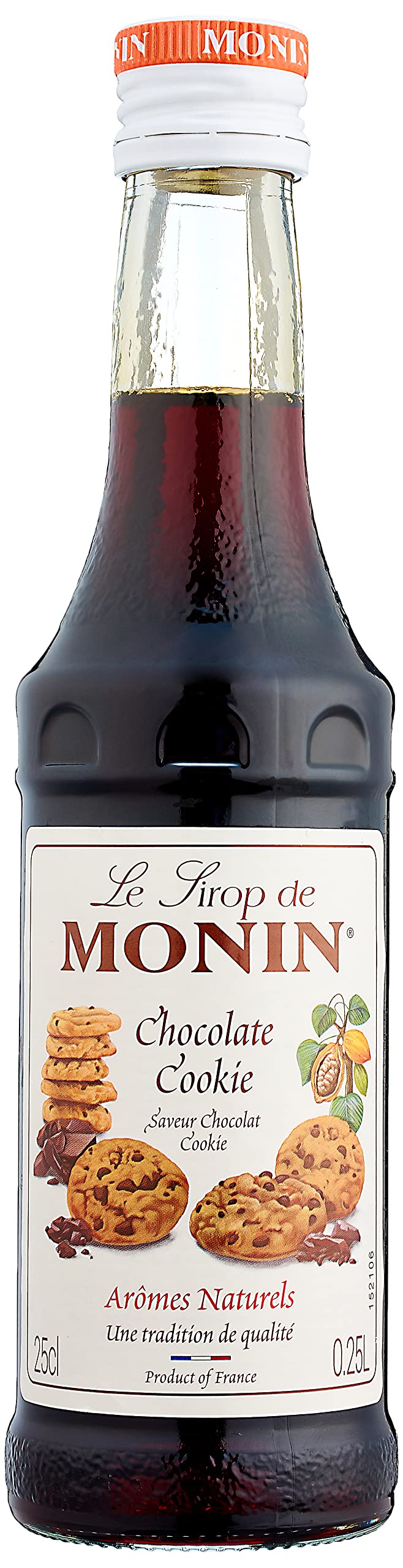 Monin chocolate cookie syrup - 250 ml