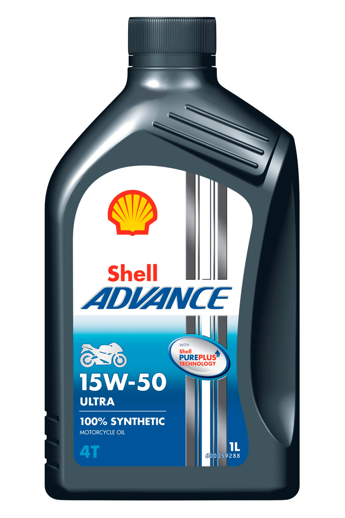Shell Advance 15W-50 API SM Motorcycle Engine Oil (1 litre, Pack of 1)