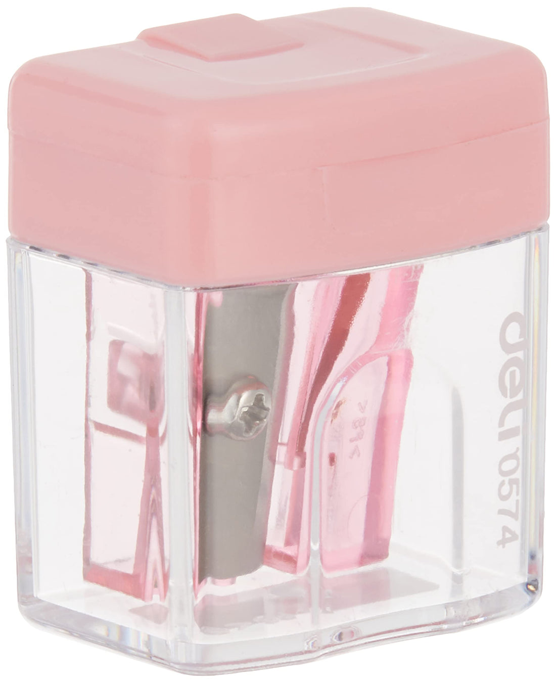 Deli e0574 one-hole pencil sharpener with canister