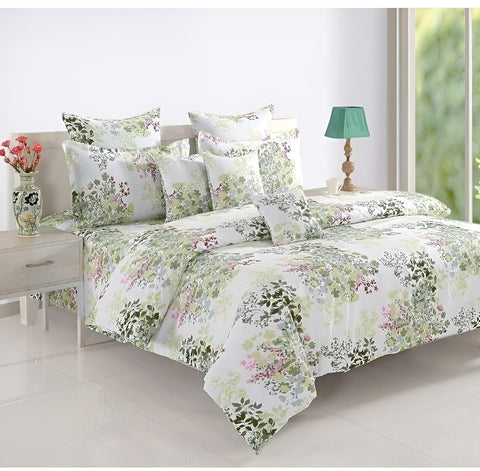 Amreya Flat Bed Sheet Set (5 Piece) for Large Bed