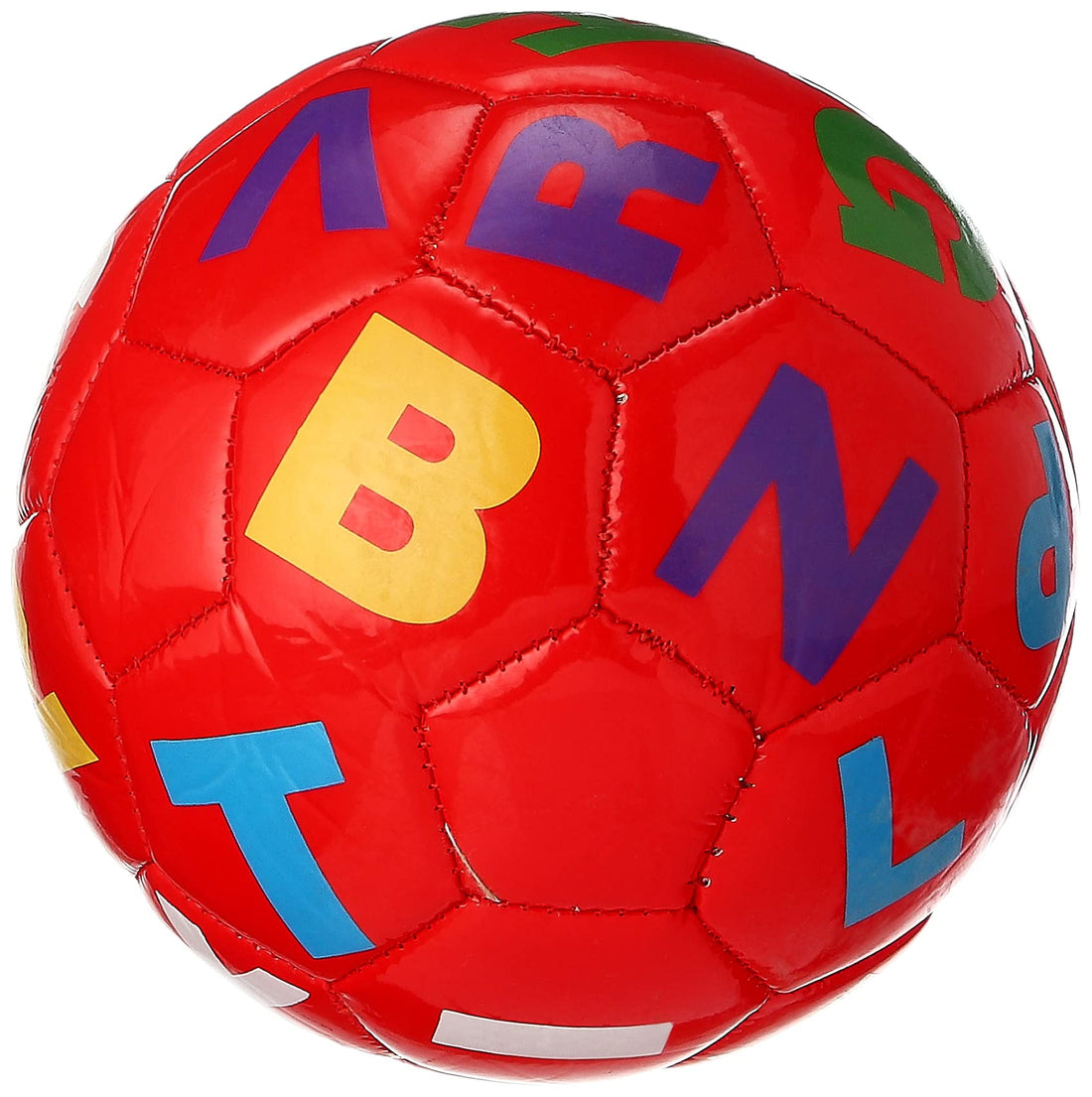 Generic Football letters, size 2 - red, (14.5x14) cm