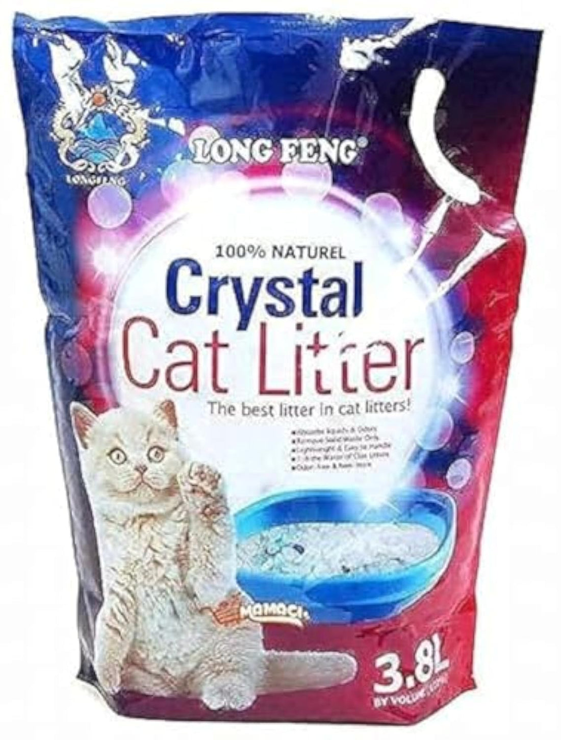 Silica Jel Crystal Cat Litter