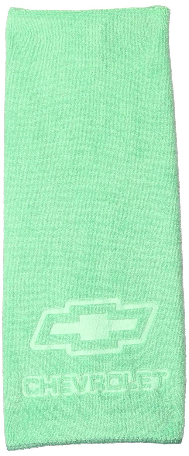 Chevrolet Car Drying Towel, Free Microfiber Cleaning Cloth, Premium Professional Soft Microfiber Towel, Super Absorbent Detailing Towel for Car/Windows/Screen/Kitchen - Green