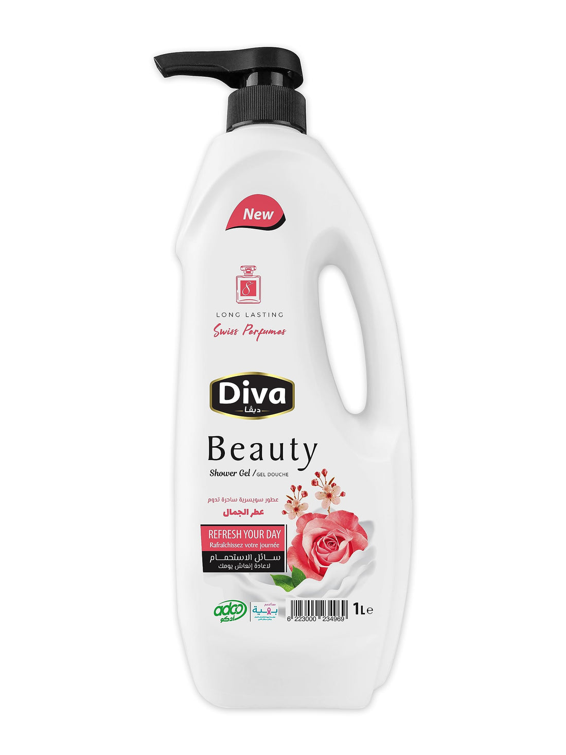 Diva Beauty Shower Gel 1 Liter