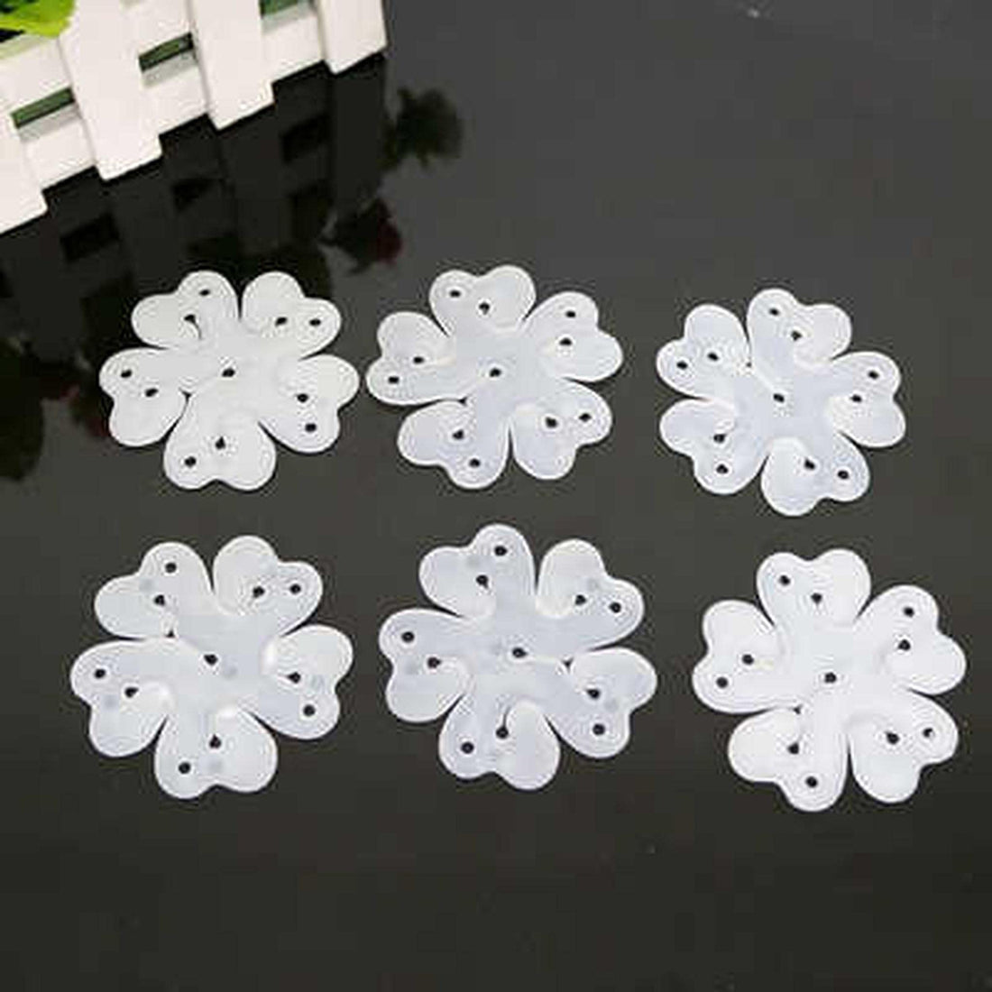 Wonka Other Flower Shape Balloon Clips 6 pcs - Unisex - All Ages