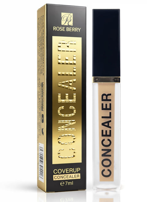 Rose Bery - Concealer, Cover Up, For Dark Circles & Blemishes, Long Lasting, Suitable For All Skin Types 7 ML, Model - RB-CL0541 (101)