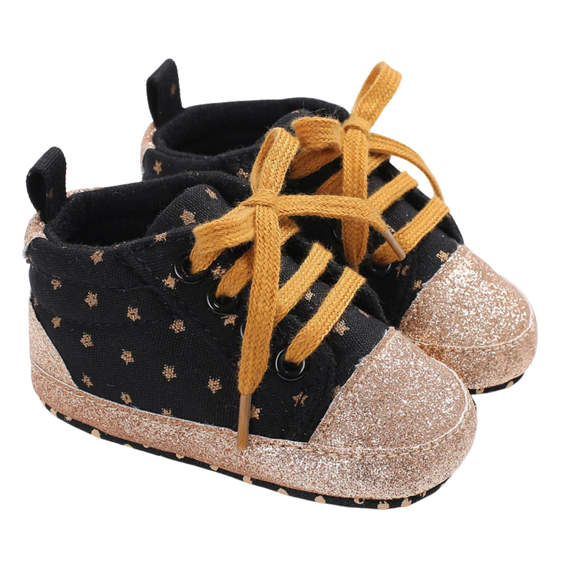 Mix&Max baby-girls Synthetic Fibers Sneakers Printed Stars Sneaker