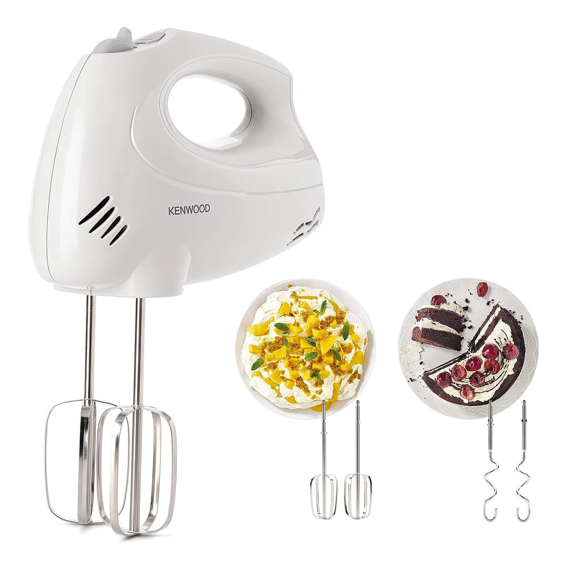 Kenwood HM330 Hand Mixer 6 Speed, Turbo, Plastic - International warranty