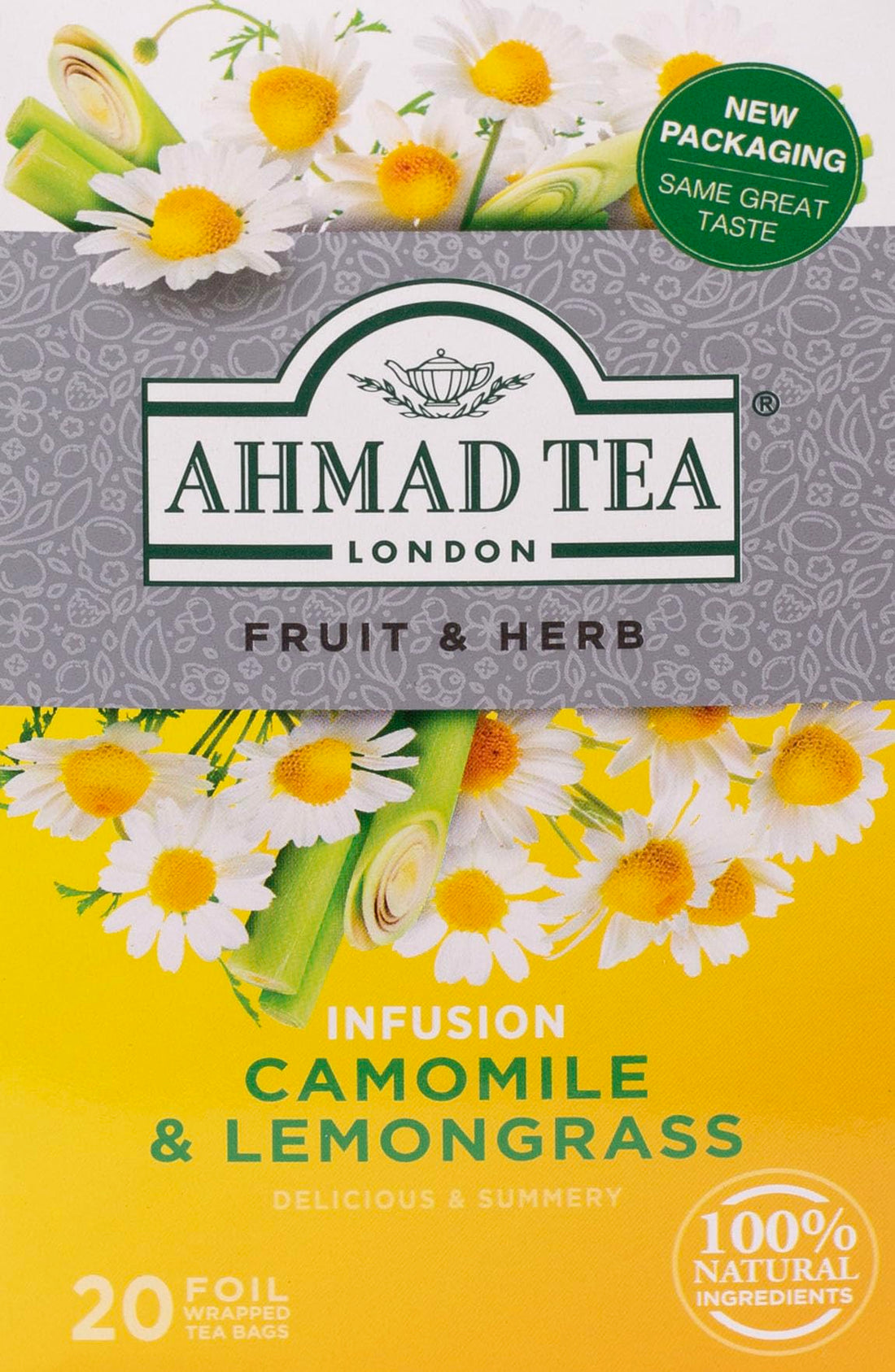Ahmad Tea Camomile & Lemongrass 20 Foil