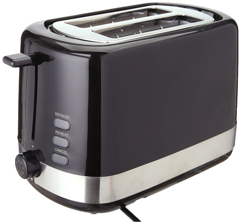 Tornado TT-852-B Toaster, 2 Slices, 720-850 Watt - Black