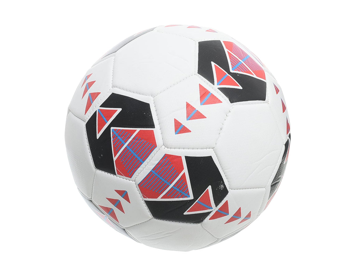 MINSA Imported Size 5 Soccer Ball M74 Shape 4 Red Design for All Surfaces