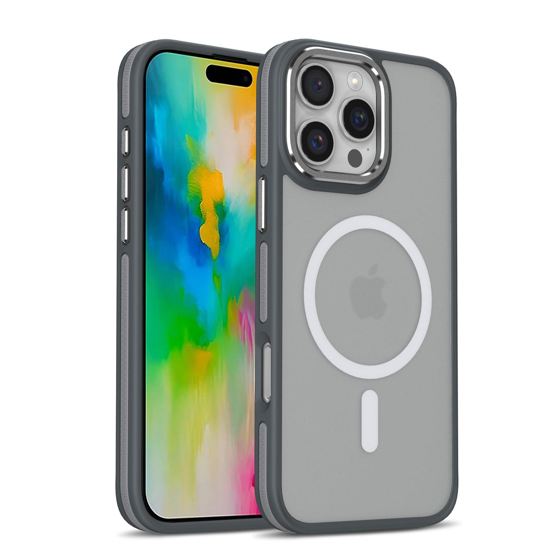 for iPhone 16 Pro Max Case Compatible with Magsafe, iPhone 16 Pro Max Phone Case,Translucent Matte Back Slim Magnetic Case for iPhone 16 Pro Max 6.9"