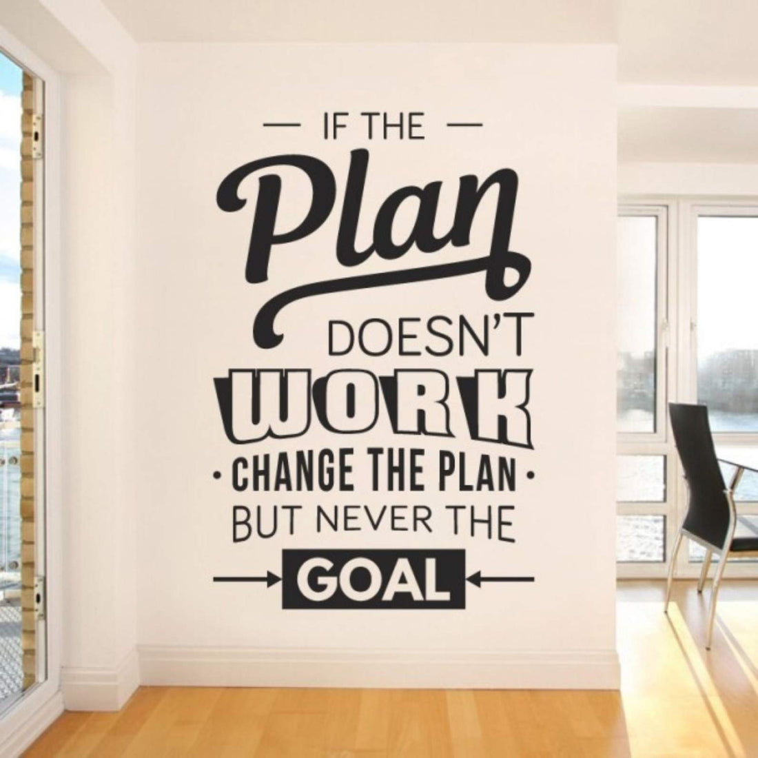 Plan & Work Wall Sticker, 2724692714578