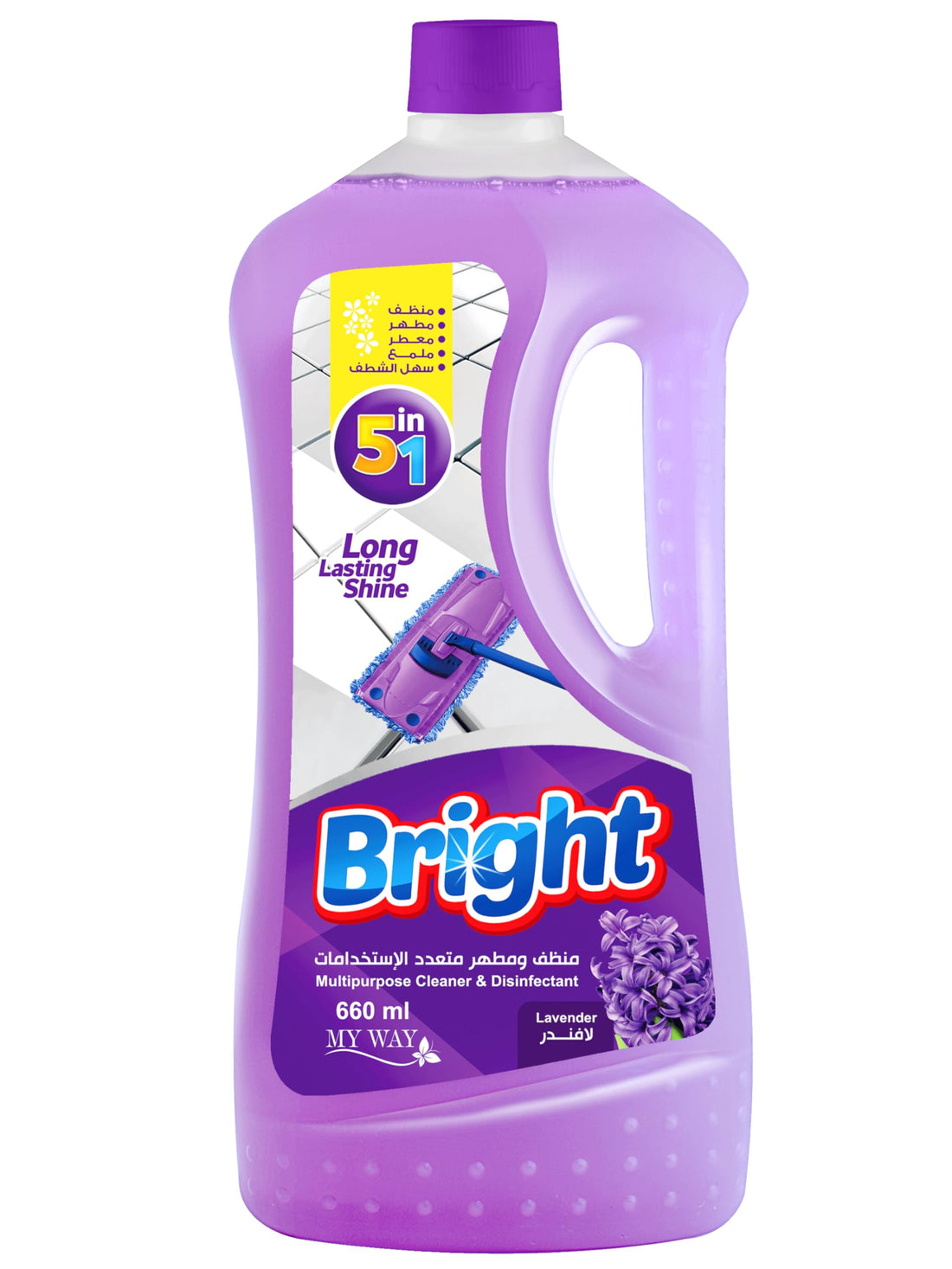 My Way - Bright, Multi Purpose Cleaner (660ML, Lavender)