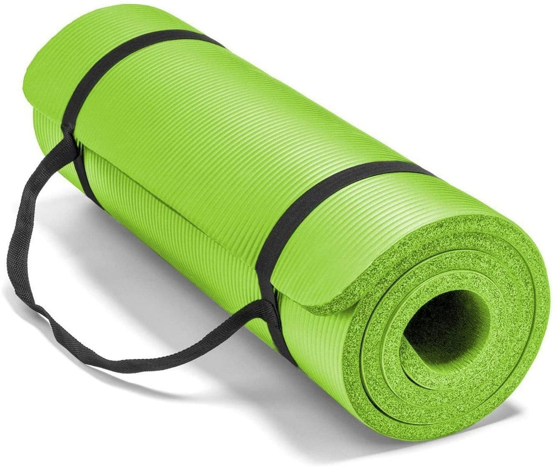 SportQ Ultra thick floor mat gym yoga with carry strap also carry bag