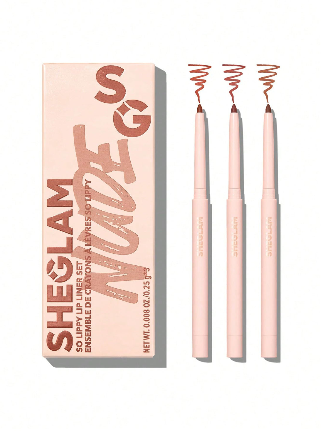 SHEGLAM - So Lippy Lip Liner Set (Au Naturel)