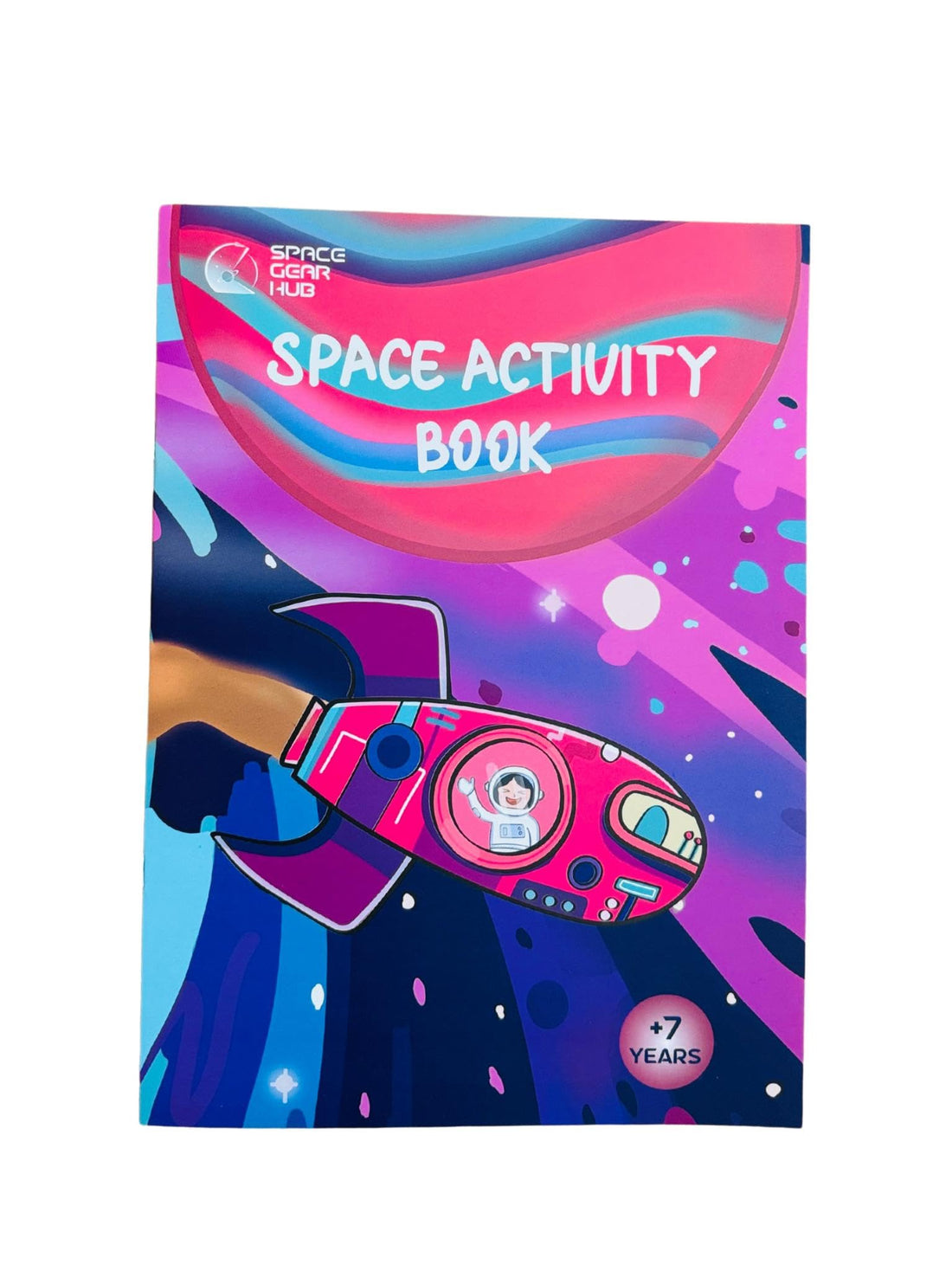 Outer Space Activity and Coloring Book, 24 sheet