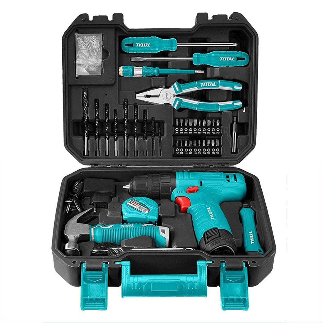 Total thkthp10812 tools set 12v 81pcs