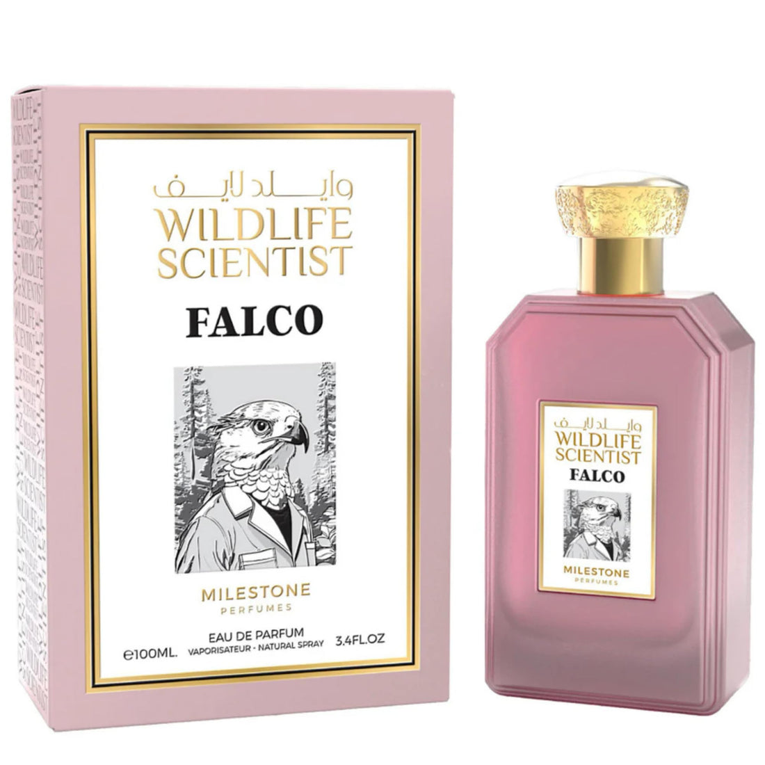 Milestone Wildlife Scientist Falco Eau De Parfum For Men 100ml