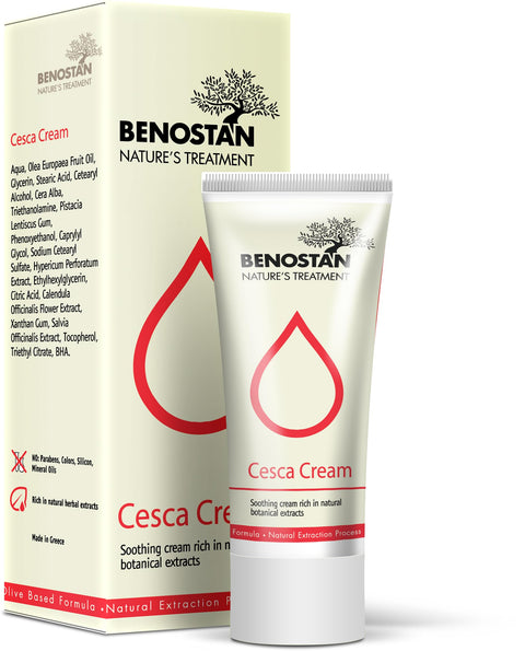 Benostan Cesca Cream for Women – 30 ml | External Feminine Care & Comfort Cream | Soothing & Moisturizing Formula