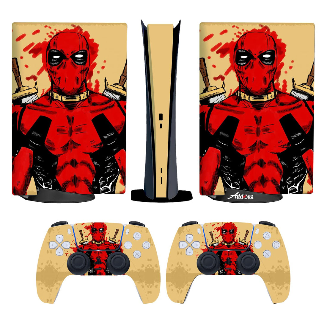 PS5 Deadpool #2 Skin Compatible With PlayStation 5 (Standard - Digital)